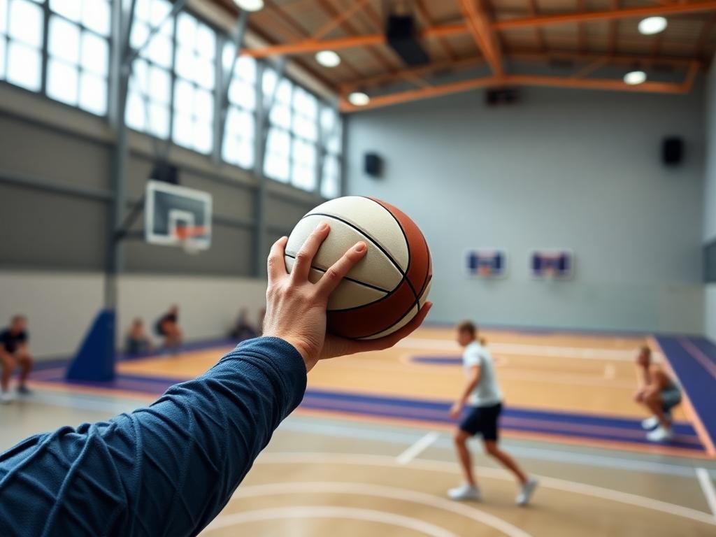 Basket, hand, volley-ball